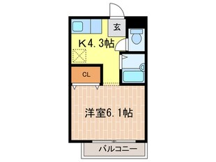 エトワール夙川の物件間取画像